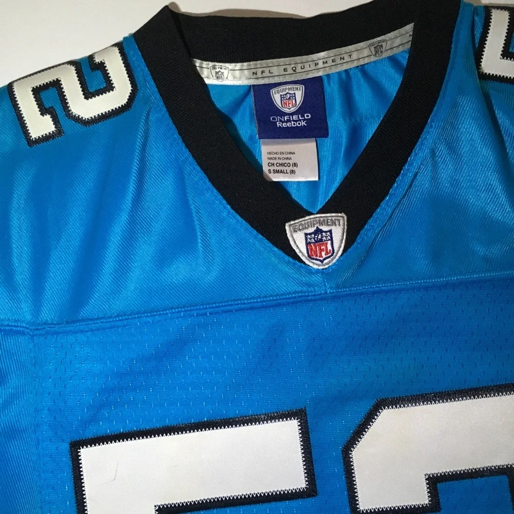 Jon Beason Carolina Panthers #52 Stitched Jersey